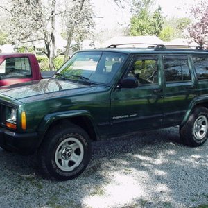 My 99 XJ when I first got it.