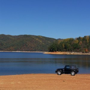 Ridin around the Lakeshore since the water is so low.