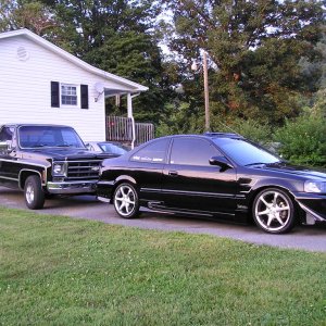 Gearhead!!   My Truck and Car.    I Love it all!