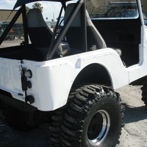 white 75 CJ5