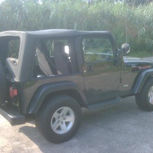 '04 Rubicon at the beach