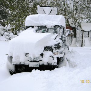 October SNOW? 2 FEET