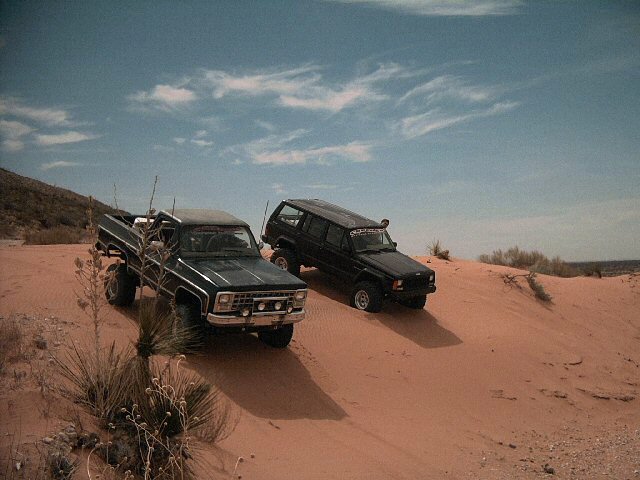 6 Pack before the paint job at Red Sands El Paso TX.