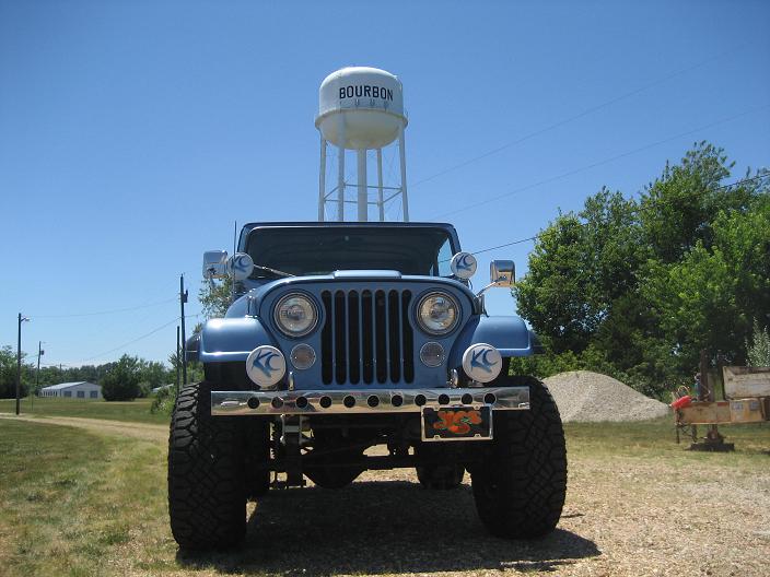 CJ7 and Bourbon tower