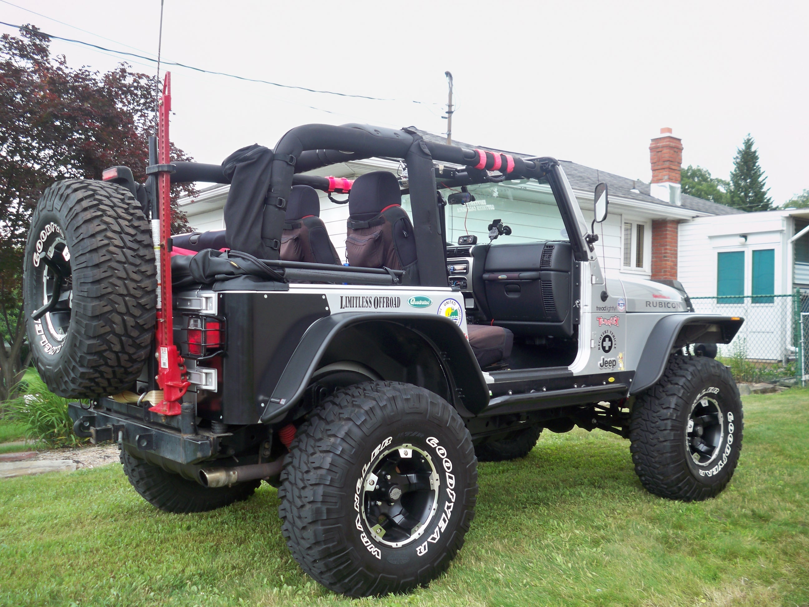 My Jeep Before and after