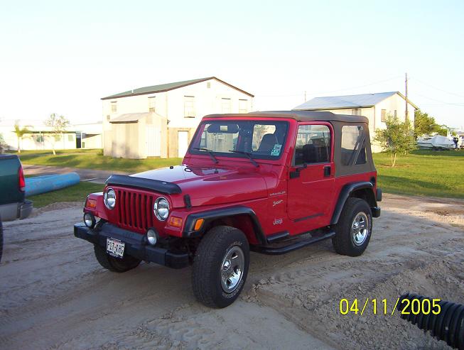 my newest aquisition 2002 wrangler