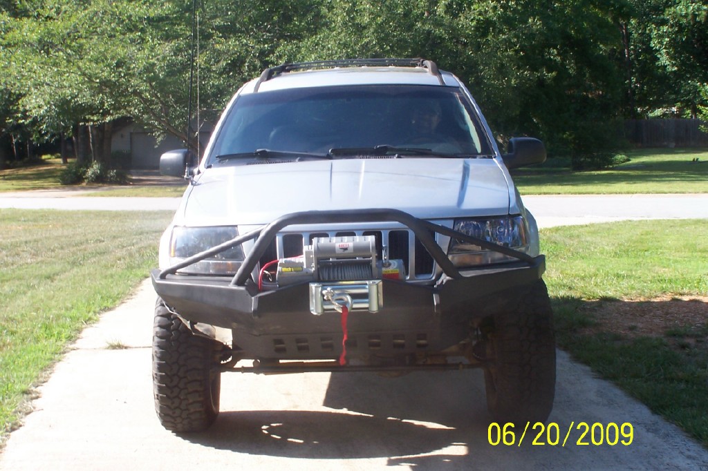 New winch bumper