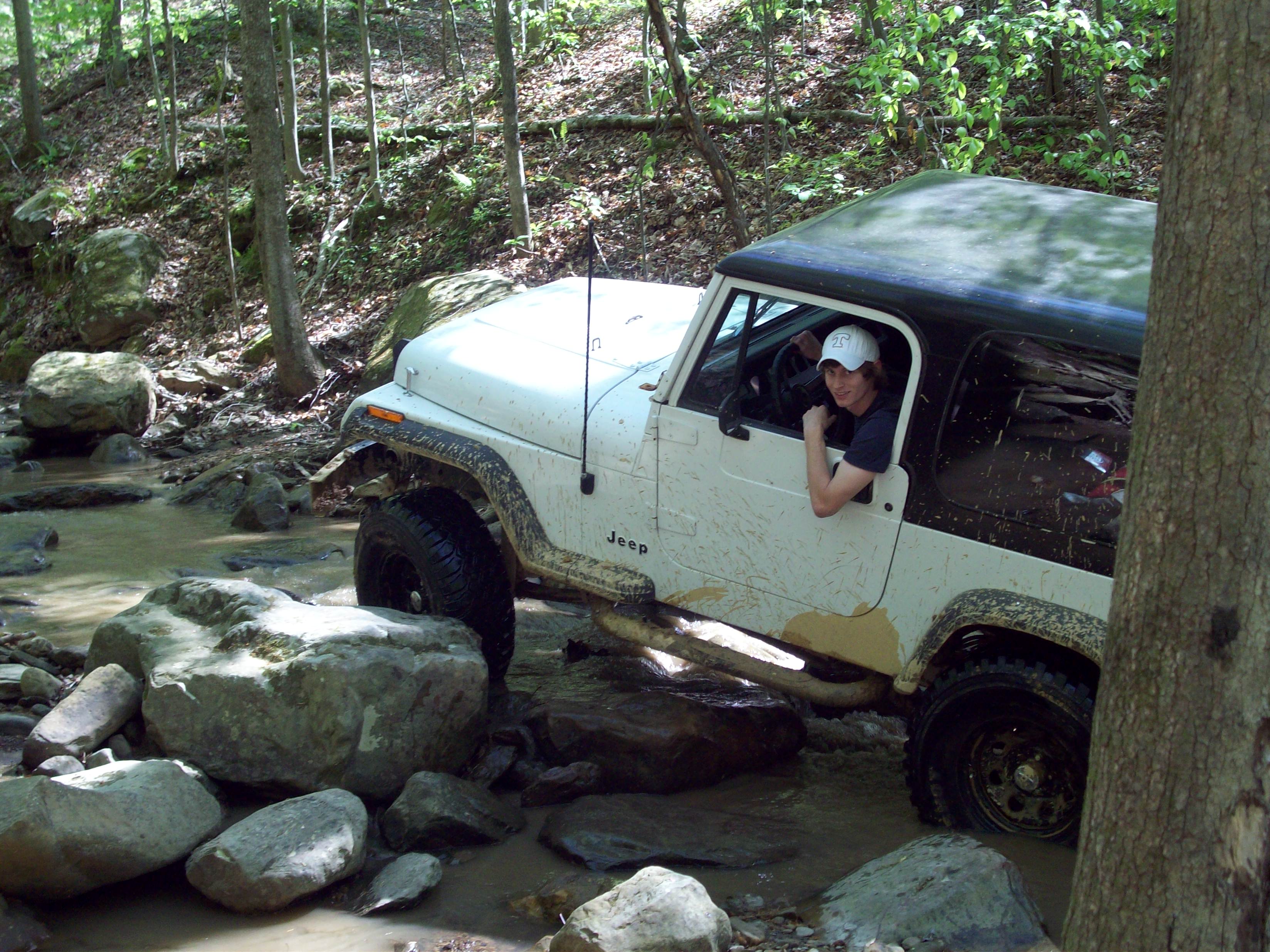 Playing in the Creek