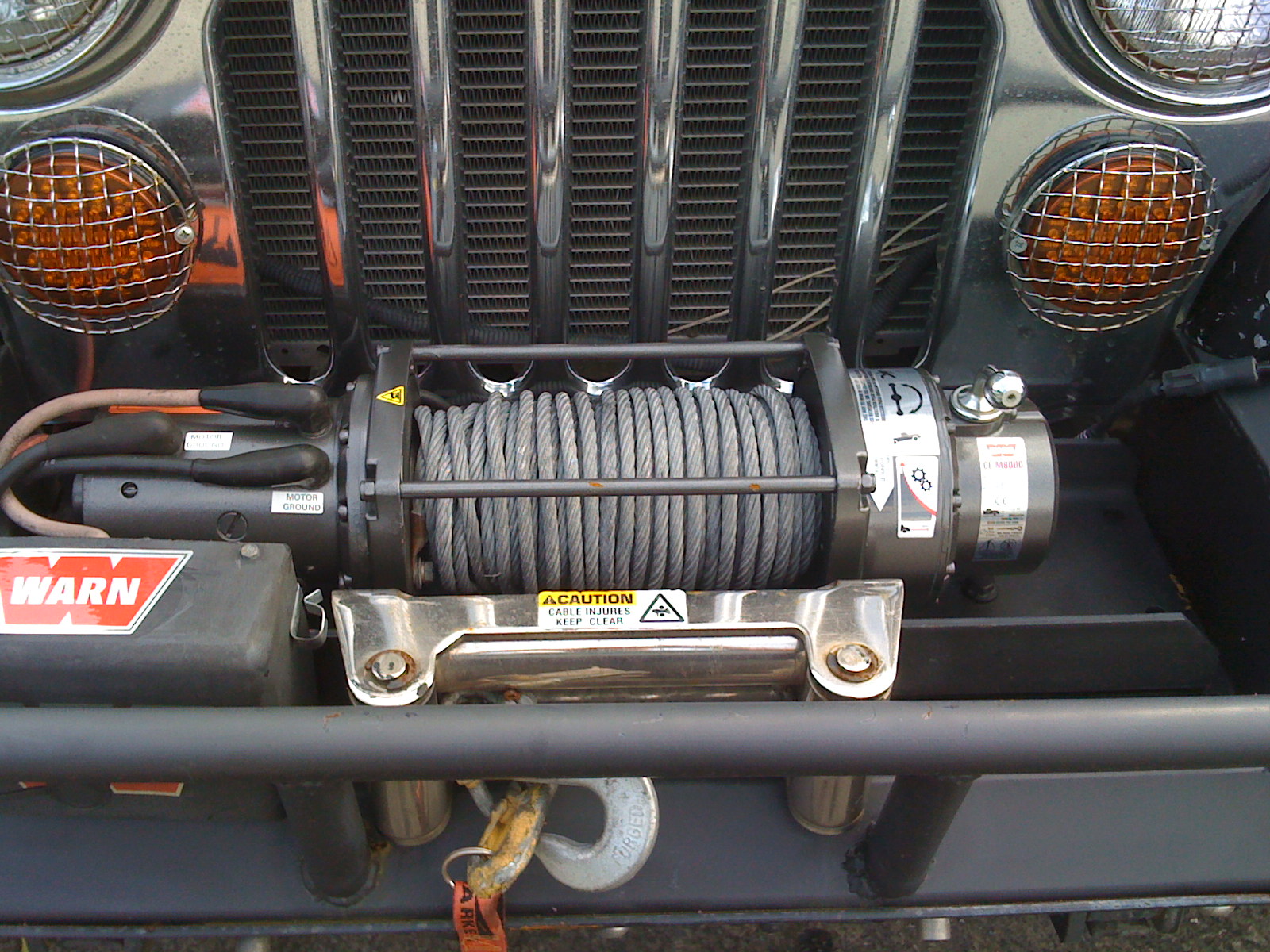 Warn winch restoration